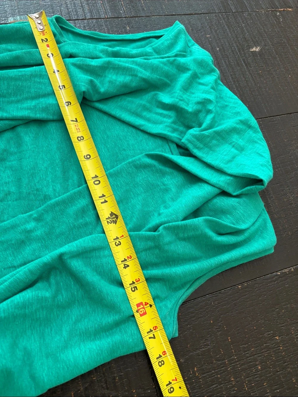 Lafayette 148 NY Draped Open Front Cardigan with Attached Tank Top Green sz P